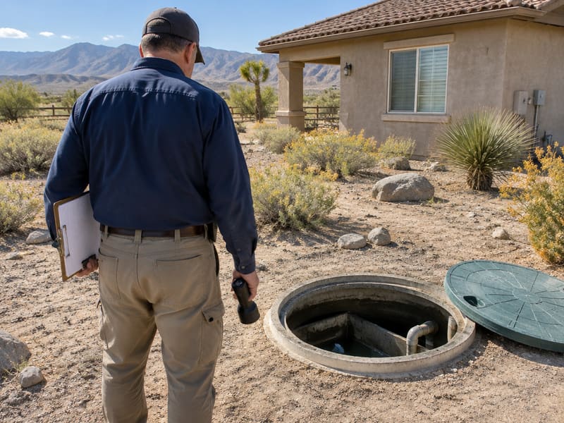 Septic Inspections in Lancaster, California