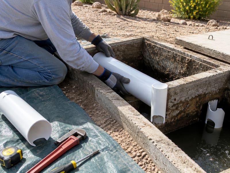 Septic System Repair in Lancaster, California