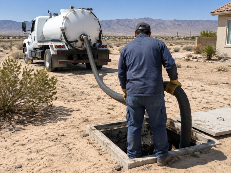 Septic Tank Pumping in Lancaster, California